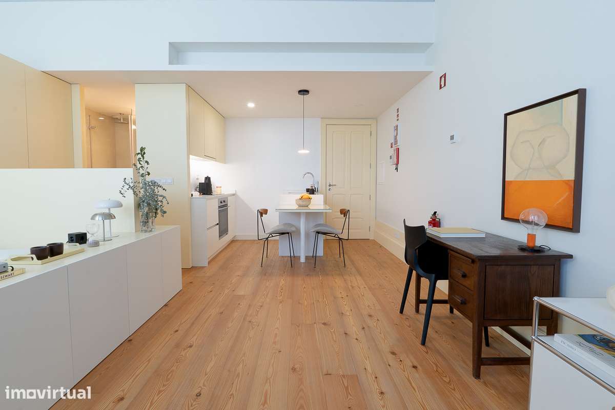 Apartamento T0 Porto com AL Ativo – Rua Santa Catarina - Grande imagem: 4/25