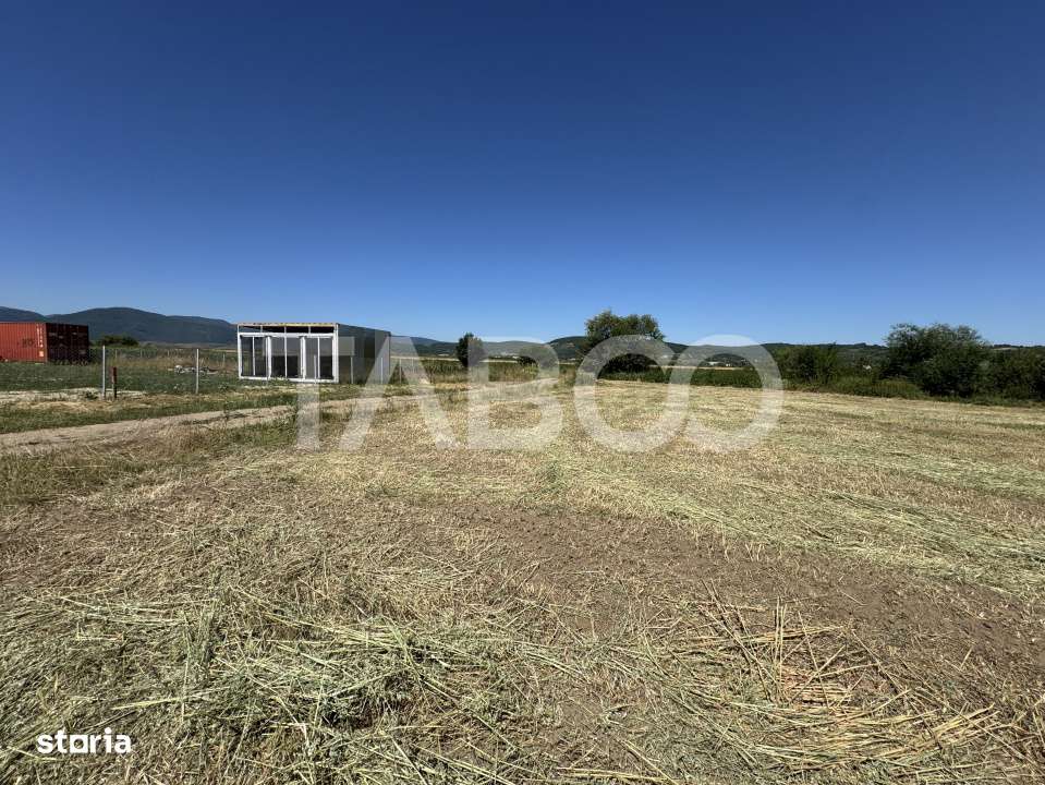 Teren intravilan 3752 mp parcelabil zona fostelor sere Cristian Sibiu - Imagine principală: 4/6