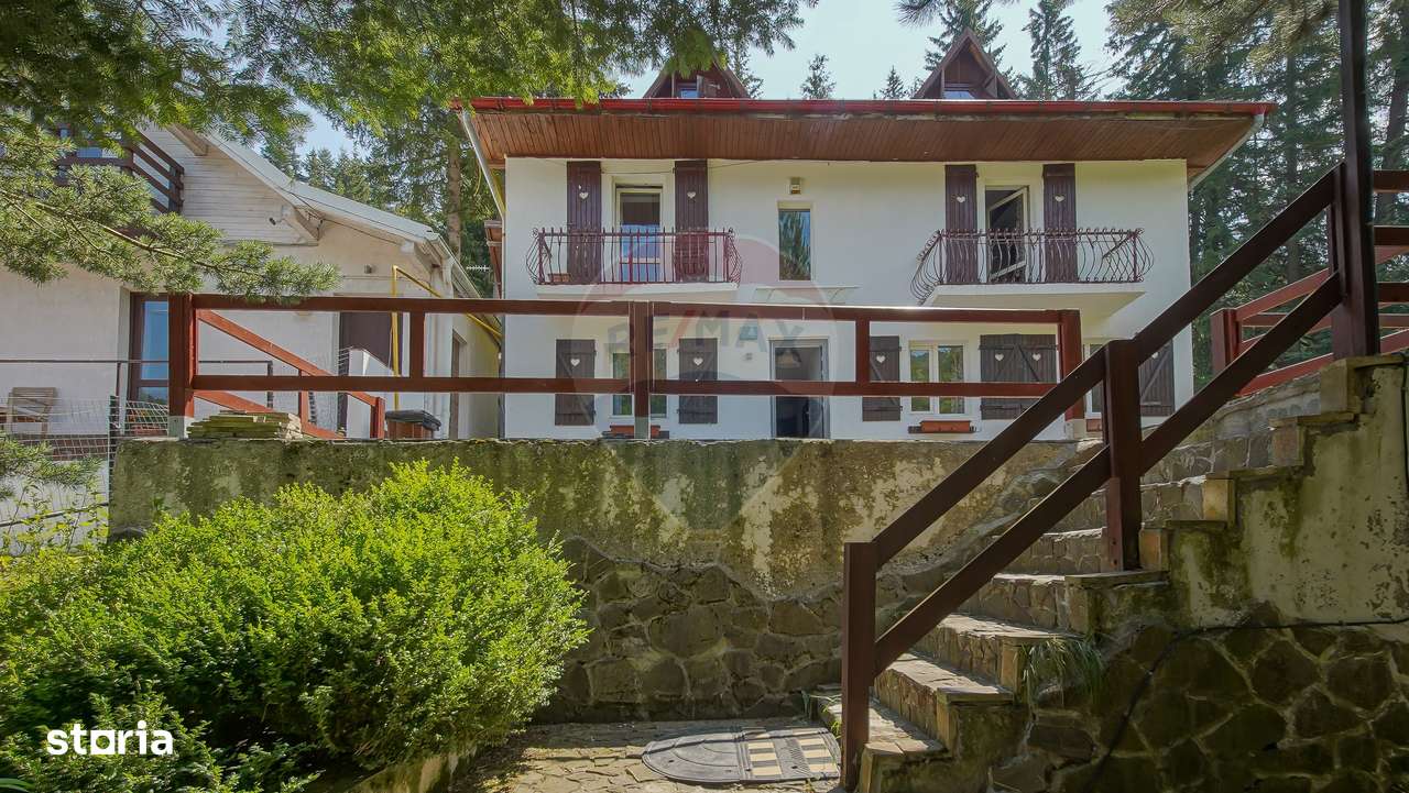 Vila cu potential turistic in Predeal privelisti si liniste montana - Imagine principală: 1/20