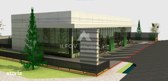Teren 1398mp cu autorizatie spatiu comercial 585mp, randament bun-8