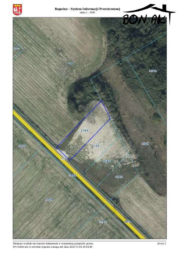 Działka w pobliżu jeziora Faktura Vat - Pełny obrazek: 4/9