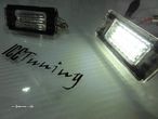 Suporte de lampada de matricula com led branco para Mini cooper R56 - 10