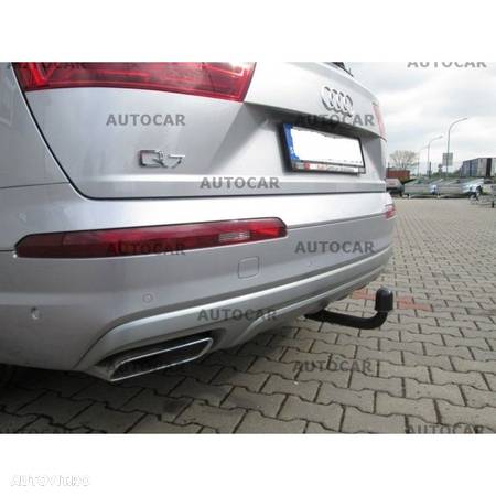 Carlig de remorcare pentru Audi Q8 - SUV - sistem vertical cu cheie - din 10.2018/- - 8