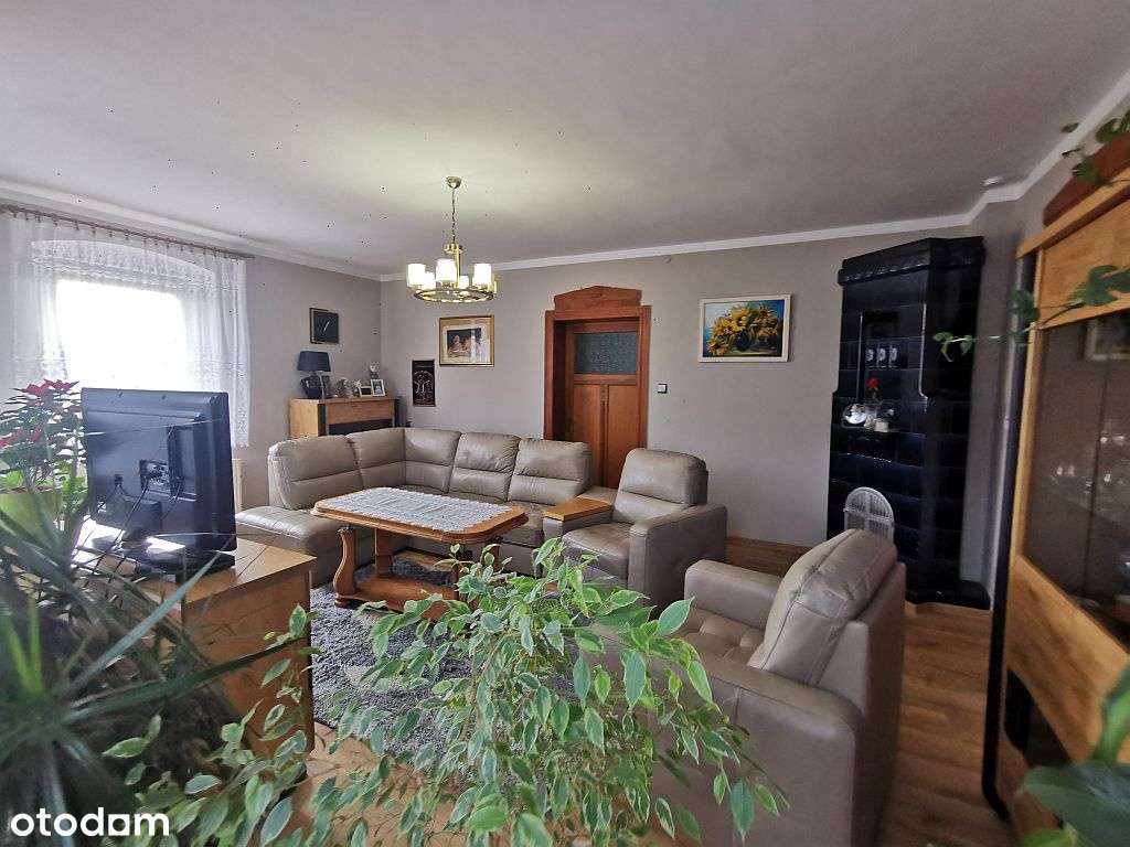 Przestronna połowa domu z ogrodem i garażem, 98,64 m², Lubań-3