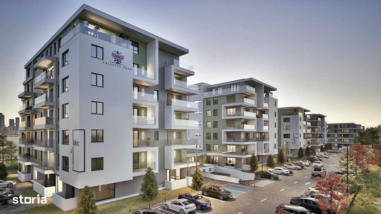 Apartament 2 camere cu parc privat si facilități moderne-13