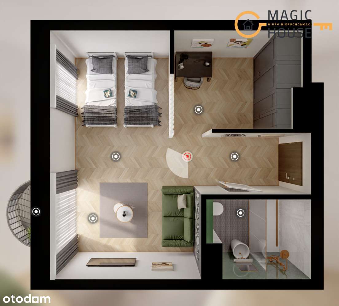 Apartament inwestycyjny,10 min od Centrum Warszawy-11