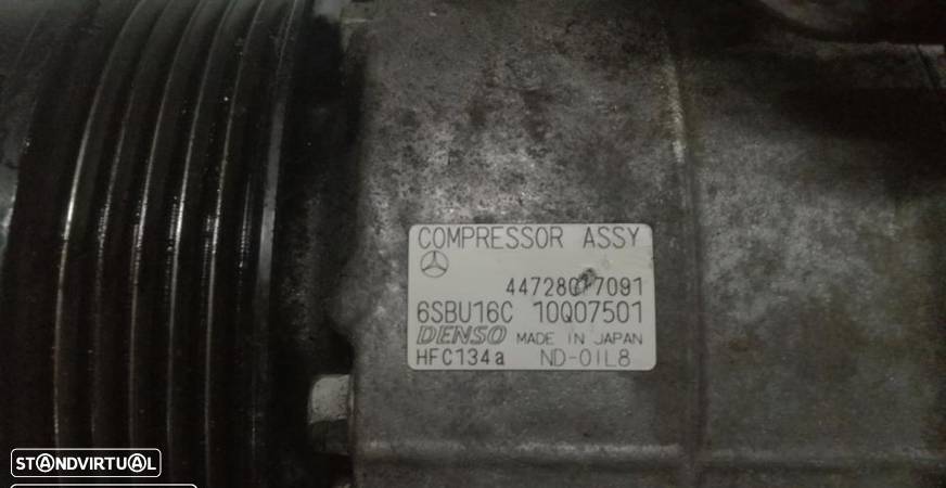 Motor do AC Mercedes Benz C220 2014 Ref, 6SBU16C - 2