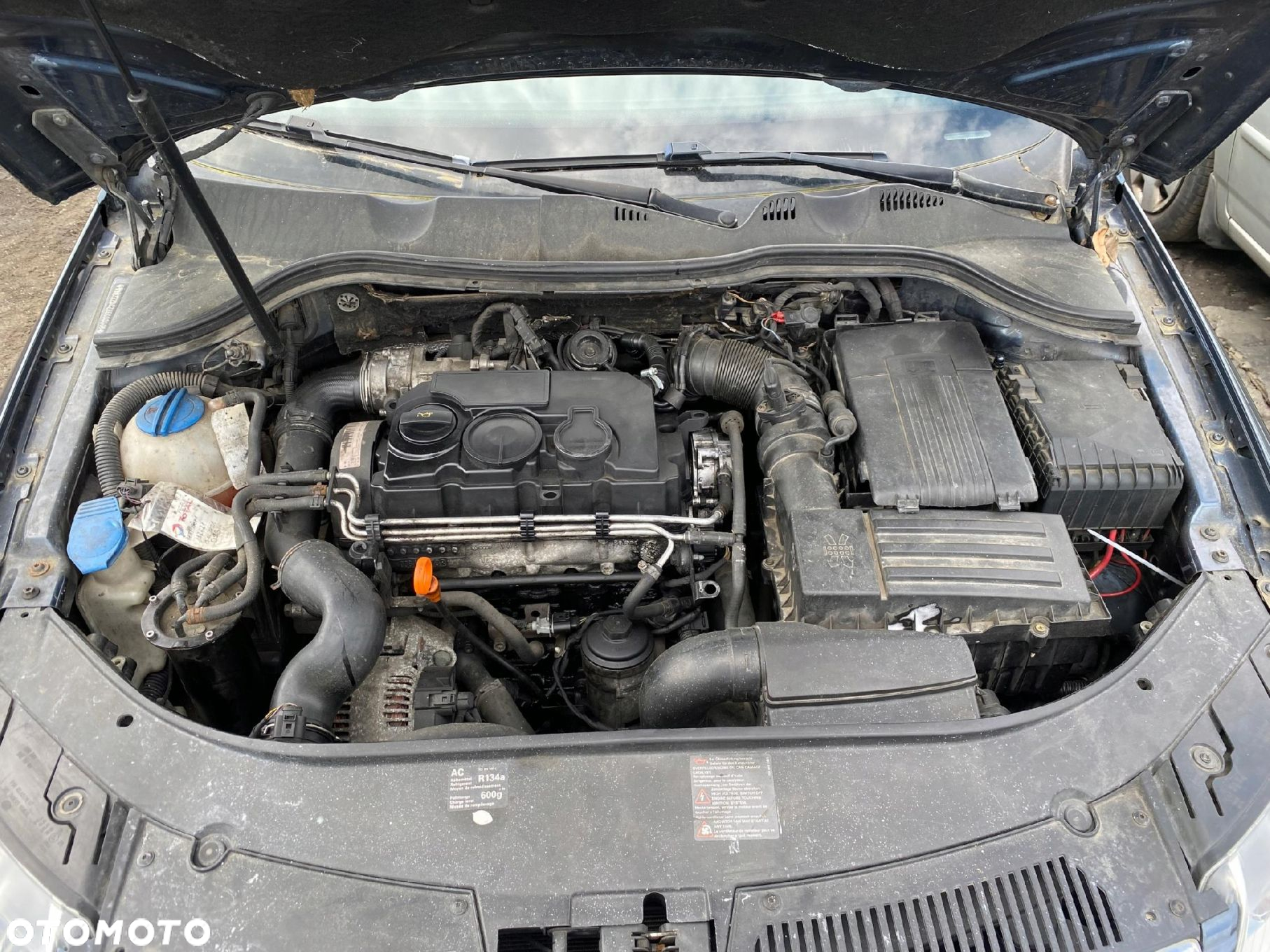 VW Passat B6 05-10 MECHANIZM WYCIERACZEK PRZÓD przednich - 4