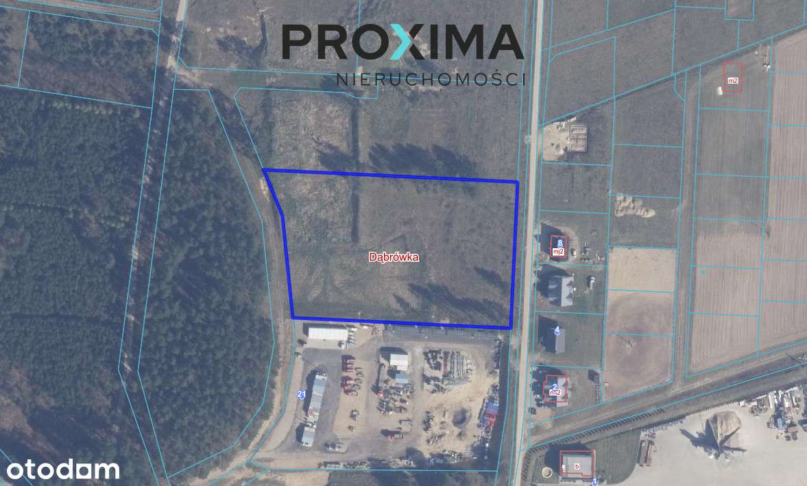 Działka Inwestycyjna – Dąbrówka, Gmina Luzino, Pow-1