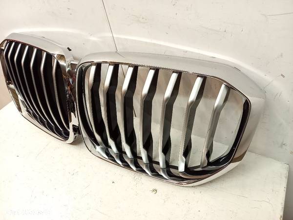 Bmw X5 4 IV G05 grill atrapa nerki chrom NOWA OEM - 2