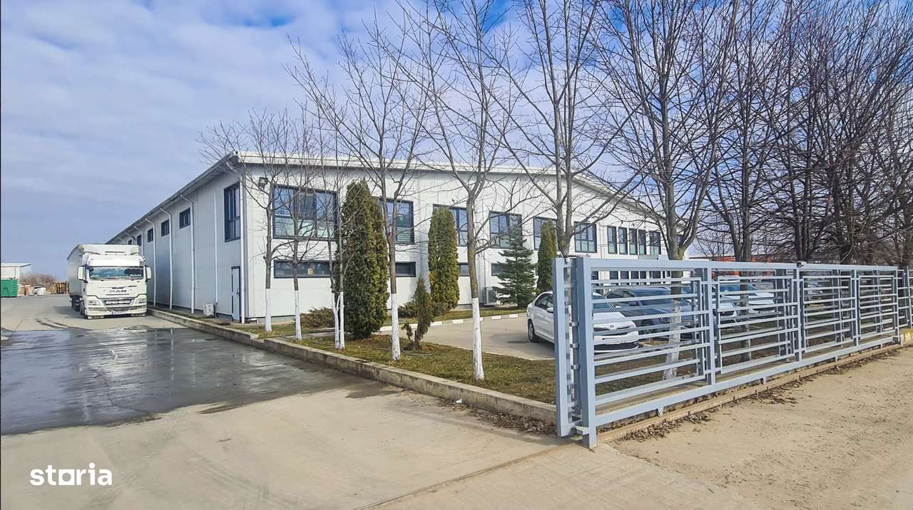 Hala 2200 mp cu rafturi Rudeni Chitila, acces TIR din Centura - Imagine principală: 2/7