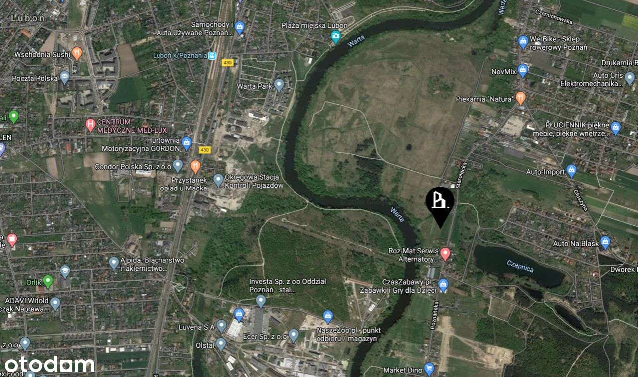 Działka z potencjałem | linia brzegowa Warty - Pełny obrazek: 2/4