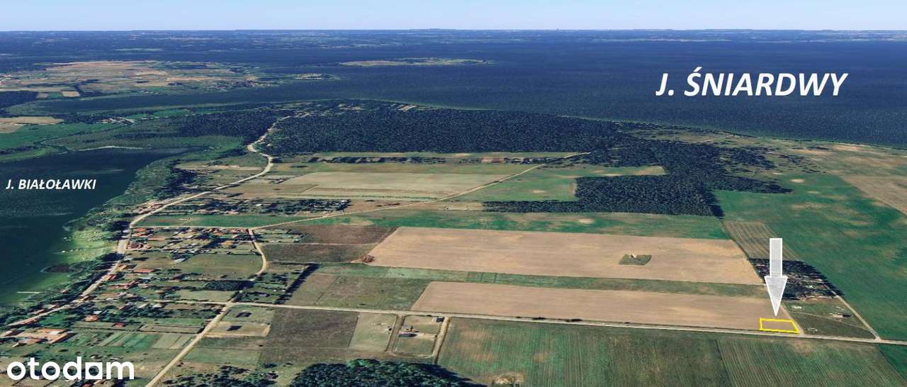 Działka na Mazurach – 3000 m² w miejscowości Kwik, gmina Pisz - Pełny obrazek: 5/9