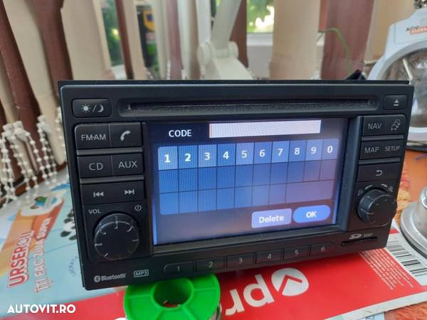 decodare , deblocare navigatie Nissan locked - 2