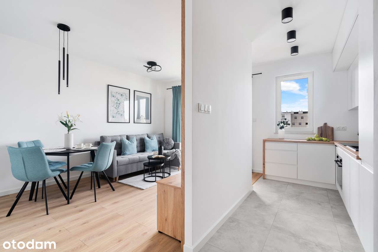 Całkowicie nowe 2 pokoje z dużym balkonem | garaż - Pełny obrazek: 5/20