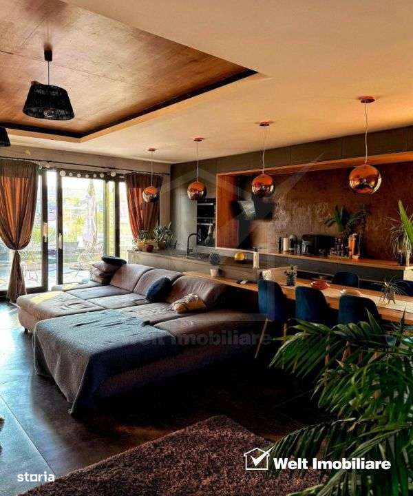Penthouse spectaculos, 3 camere, 120mp, terasa panoramica de 45 mp, Bo - Imagine principală: 1/8