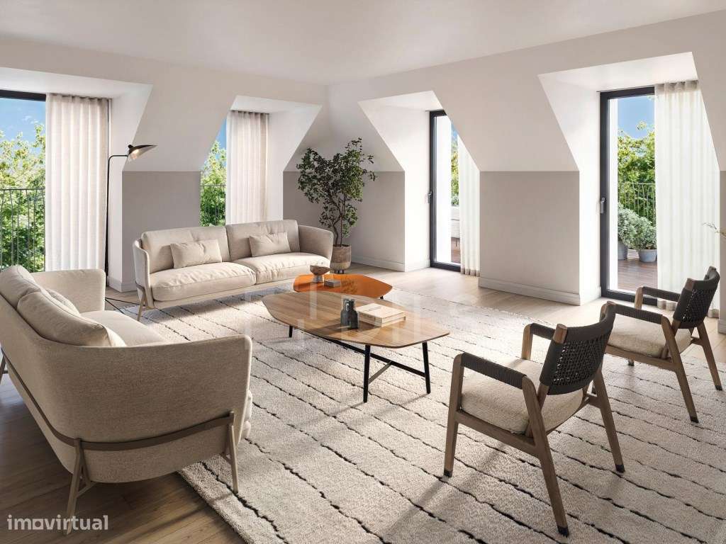 Apartamento T3 com varanda em novo empreendimento em Marvila - Grande imagem: 1/66