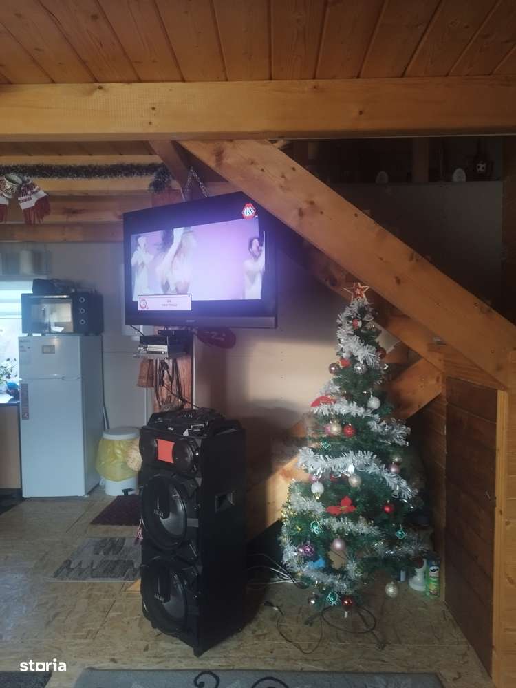 Cabana lemn cu 1000 mp teren MĂRIȘEL zonă de cabane-7