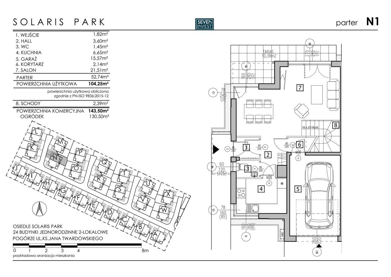 4-pokojowy dom 143m2 + ogródek Bez Prowizji - Pełny obrazek: 2/8