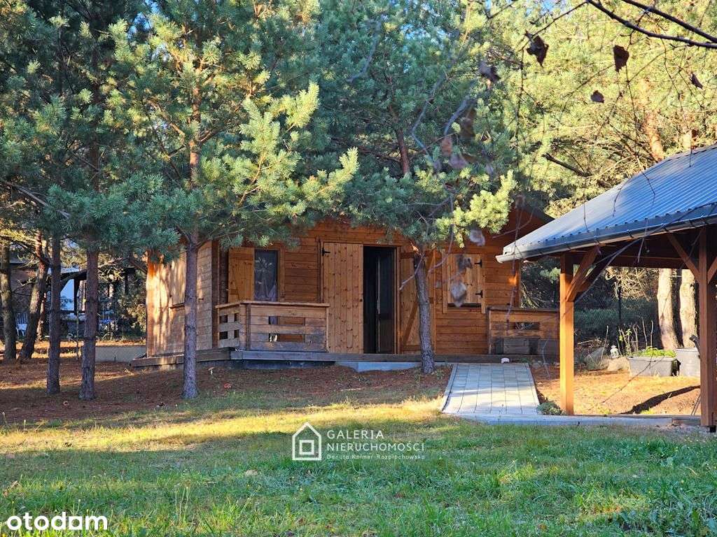 Działka budowlana z zabudową rekreacyjną Wymysłowo-12