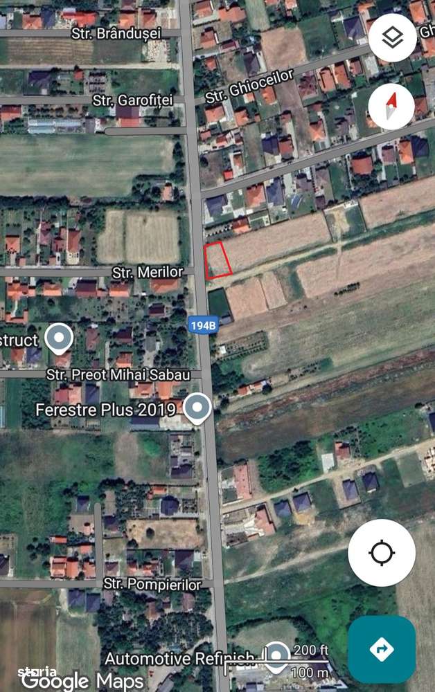 Teren Intravilan - Intrare VETIS - 654 Mp - 23 ML Front - Imagine principală: 2/2