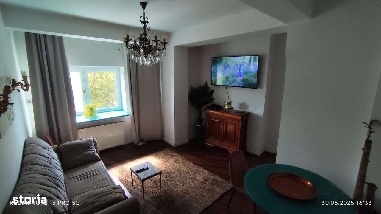 Vedere spre Palatul Cotroceni | 2 camere, mobilat-5 min metrou-6