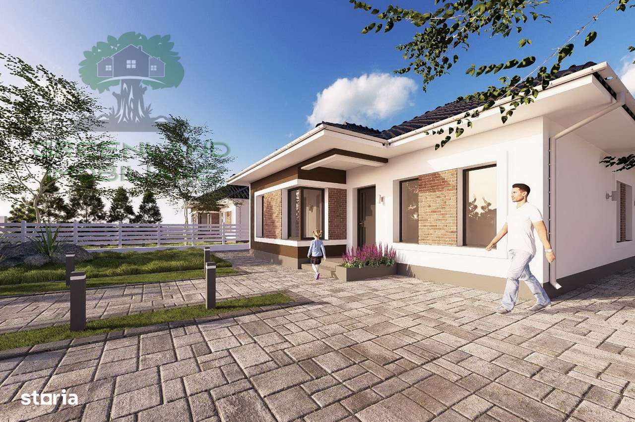 CASA PARTER 4 camere, 2 bai, 93mp, teren 350mp, MIROSLAVA-Ciurbesti - Imagine principală: 2/5