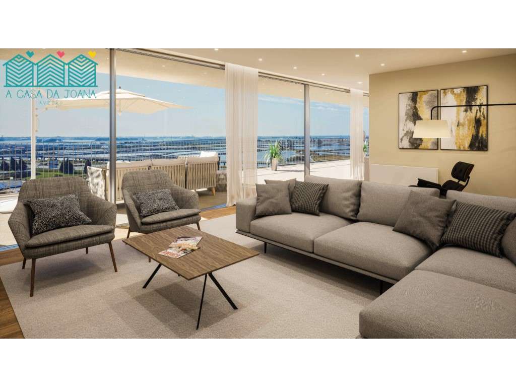 Apartamento T2 com Lugares de Garagem em Aveiro - Grande imagem: 4/20