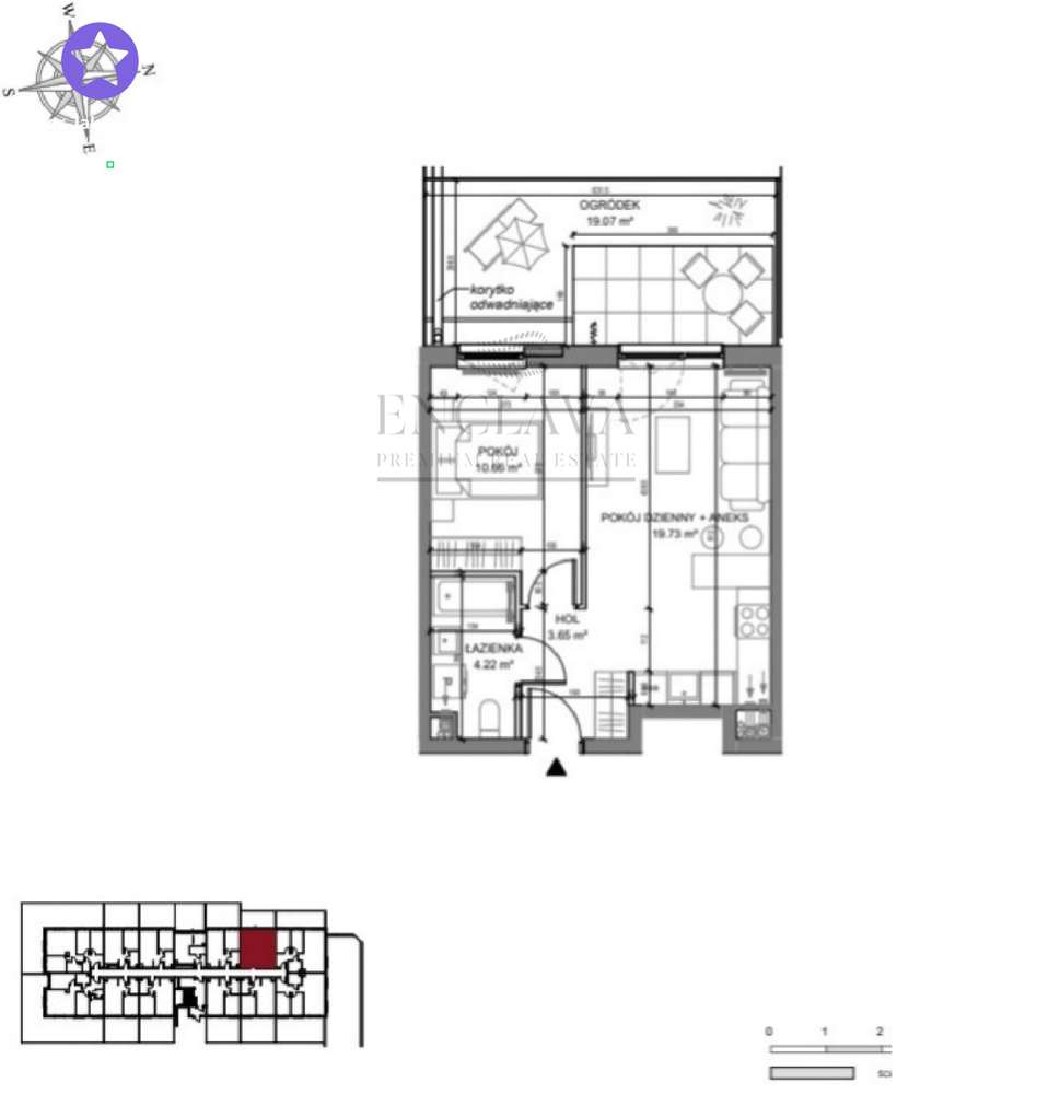 Komfortowe 2 pokoje w nowej inwestycji-4
