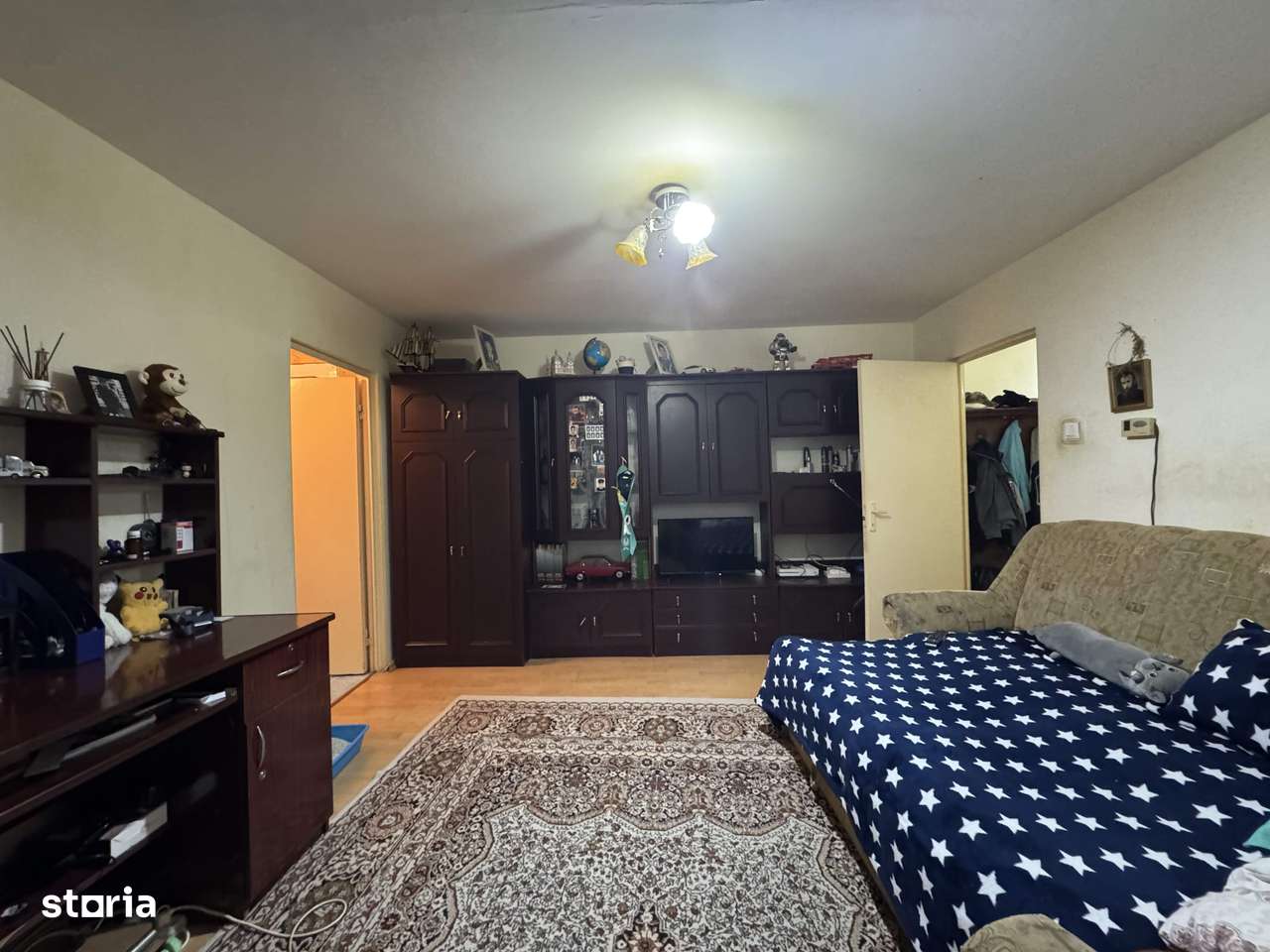 2 cam, etaj 1, 51 mp, fara imbunatatiri, Aleea Rozelor-0