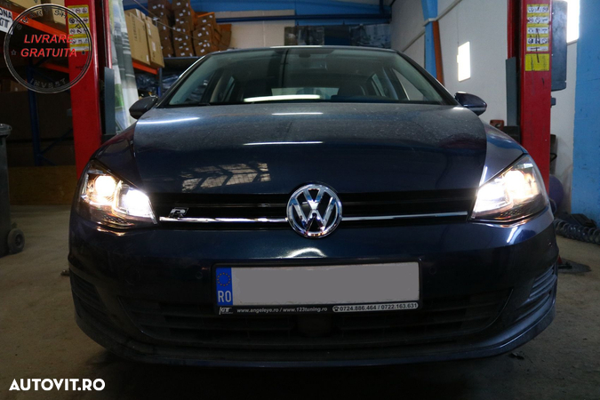 Faruri LED VW Golf 7 VII (2012-2017) Facelift G7.5 R Line Look cu Semnal Dinamic- livrare gratuita - 12