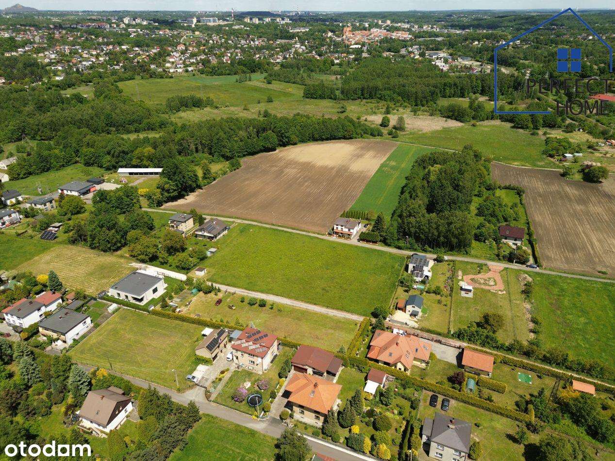 Ustawna  ogrodzona działka, Ładny widok oraz media-2