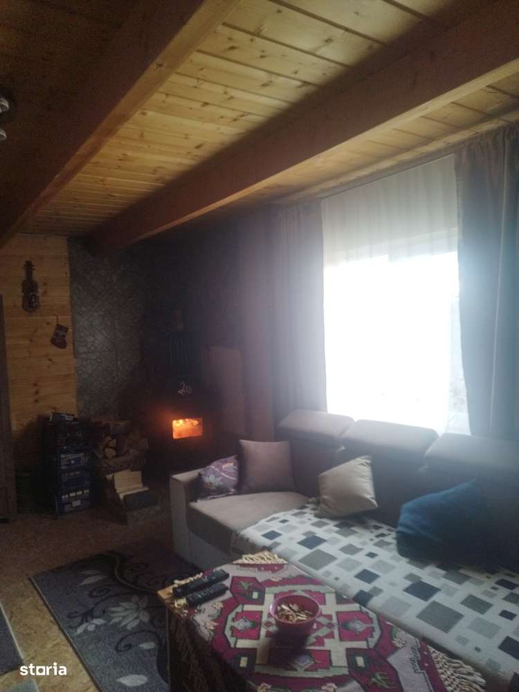 Cabana lemn cu 1000 mp teren MĂRIȘEL zonă de cabane-17