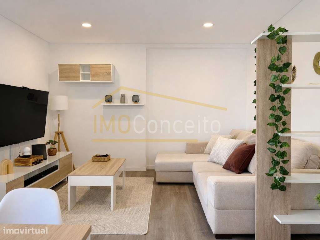 Apartamento T2 como Novo | TERRAÇO COM CHURRASQUEIRA - GARAGEM | Ex...-1