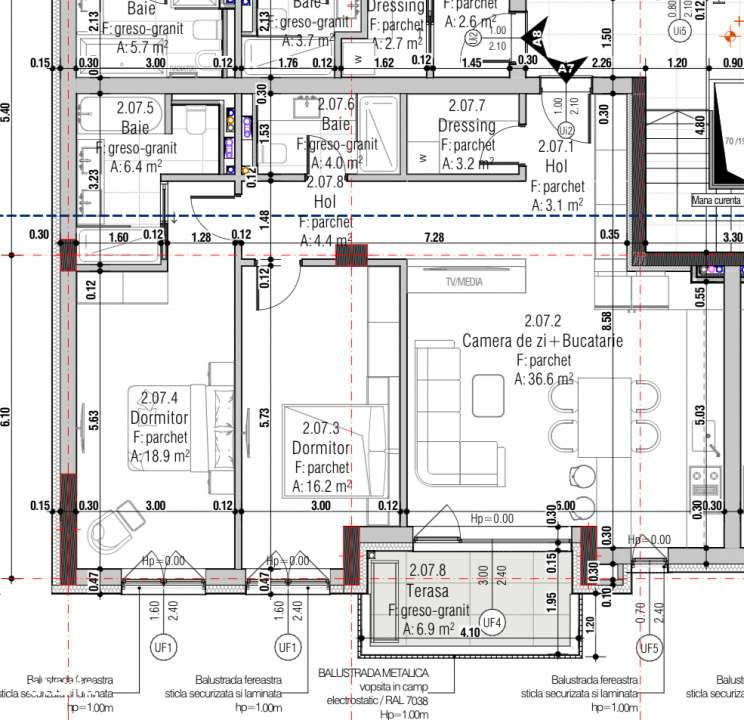 Apartament 3 camere, 93 de mp, situat pe str Brancusi! - Imagine principală: 2/8