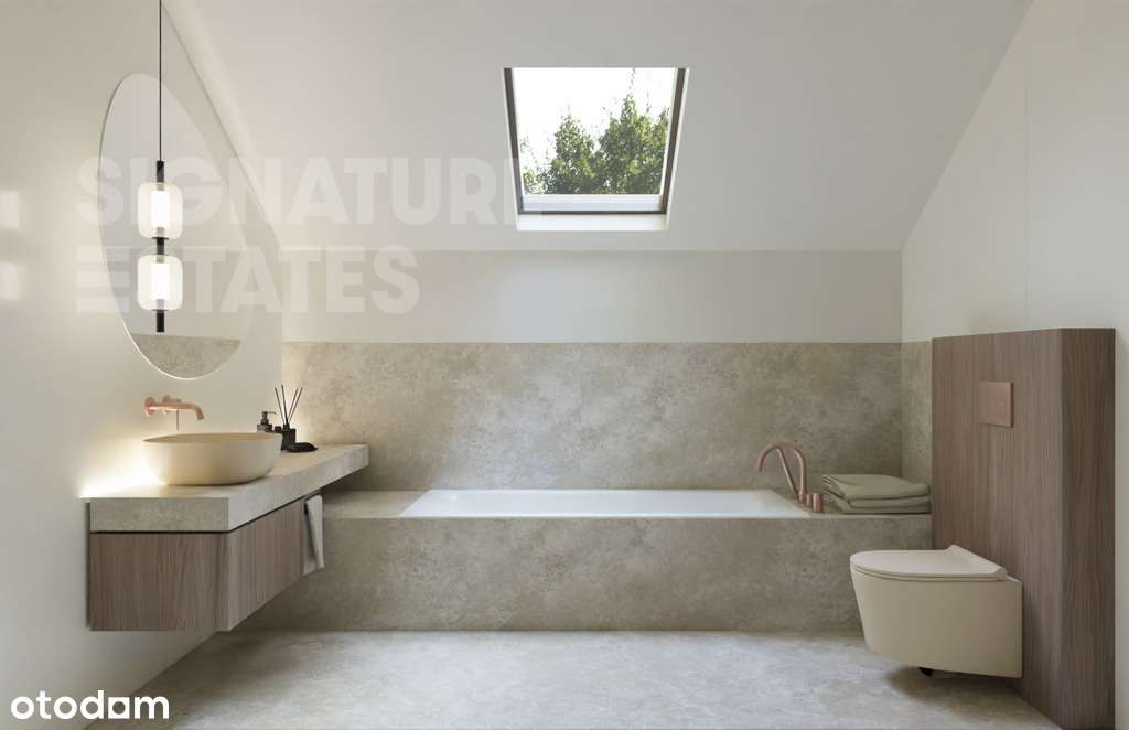 Bez prowizji dom w stanie deweloperskim w Powsinie-6