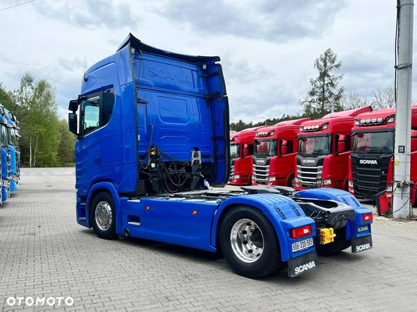 Scania S500 z Niemiec pełna opcja TV cała na poduszkach x6 scania Aso - 9