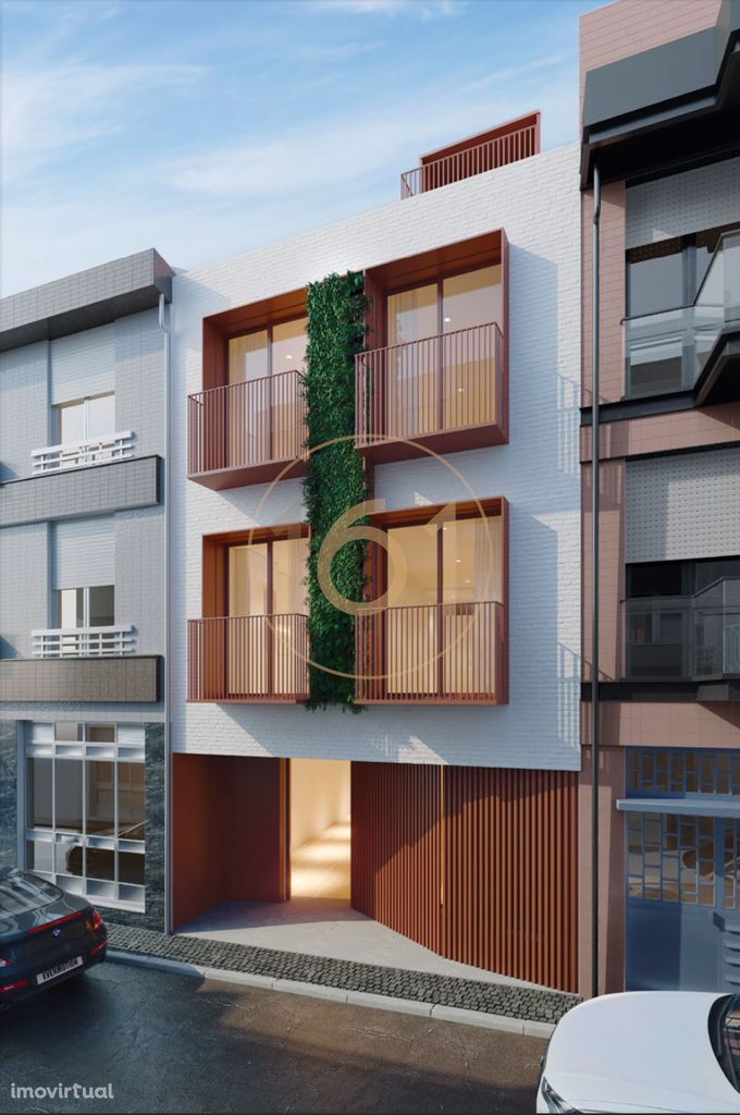 Apartamento T2 em Vila Nova de Gaia com varanda
