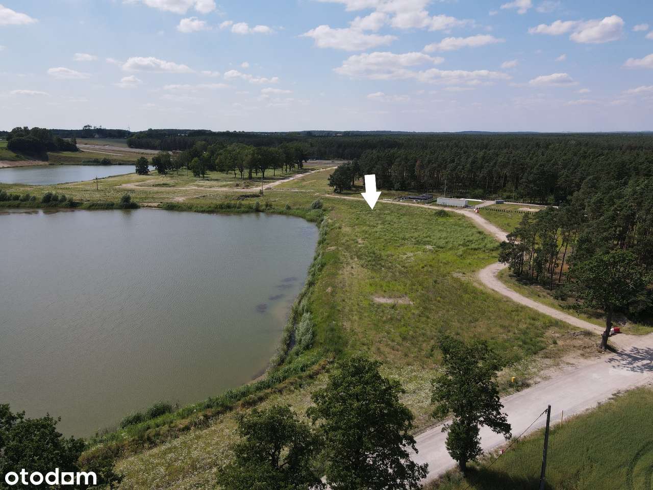 Działka z widokiem na staw - 15 min. od Bydgoszczy. Wodociąg w drodze. - Pełny obrazek: 4/15