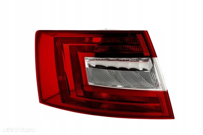 Lampa spate, stop Skoda Rapid (Nh), 10.2012-, spate, stanga/dreapta, SPACEBACK, P21/4W+P21W+PY21W+W3W; fumuriu, OE - 1