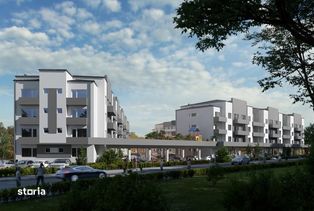 Happy Residence 3! Apartament 2 camere etaj 2, 75000 euro plus TVA 5%