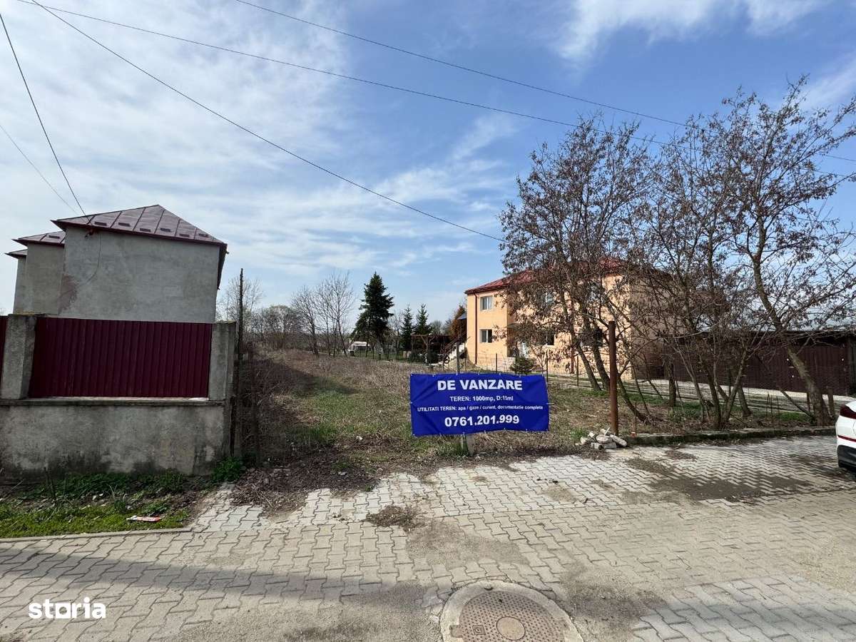 Teren pt constructie in Dragomirești 1000 mp - Imagine principală: 2/6
