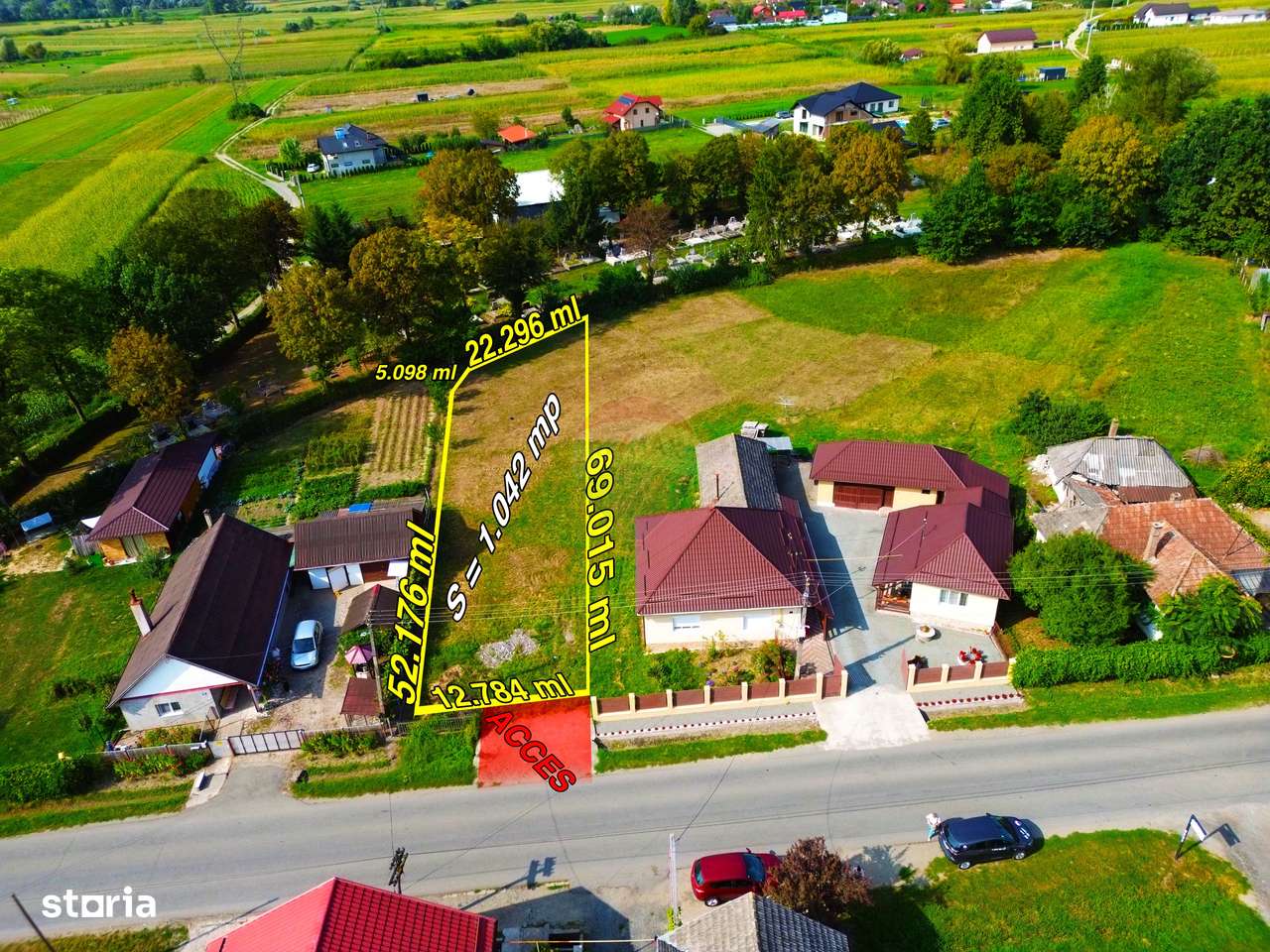 Teren 1,042mp Catalina / Strada Principala - Imagine principală: 1/3