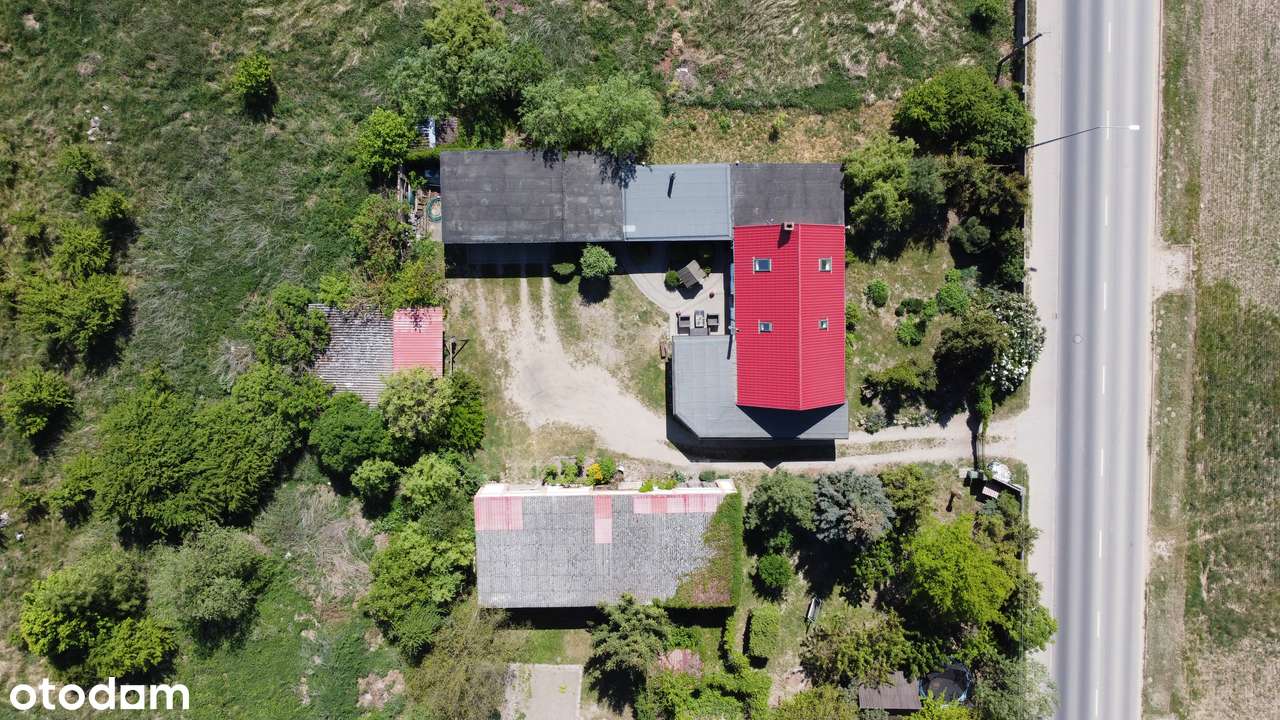 Duży dom parterowy + poddasze | Budynek gospodarczy, duża działka-17