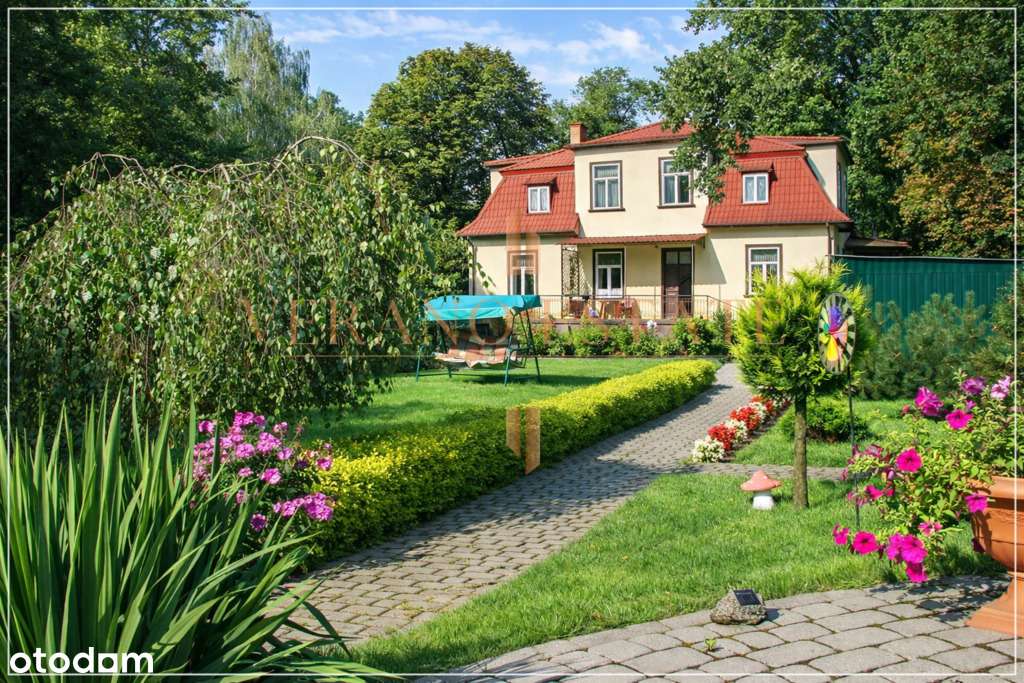 Przedwojenna willa Nadbuże | ogród 2200m2