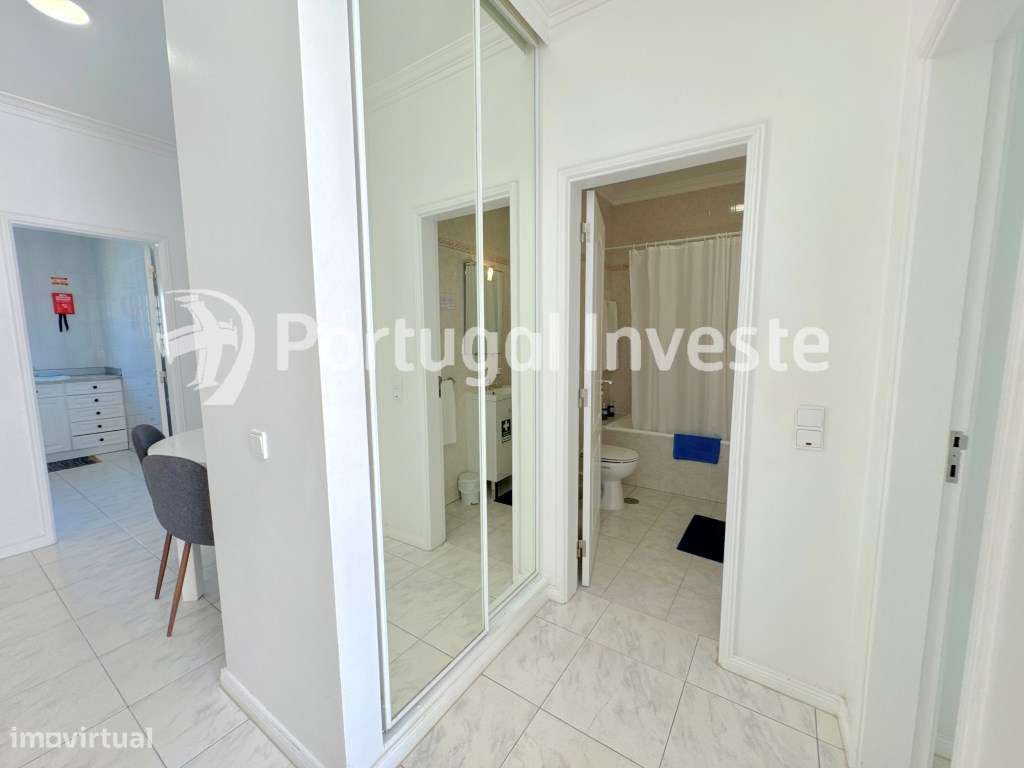 Apenas 5 min da Praia! T1 mobilado e com excelente rentabilidade!-8