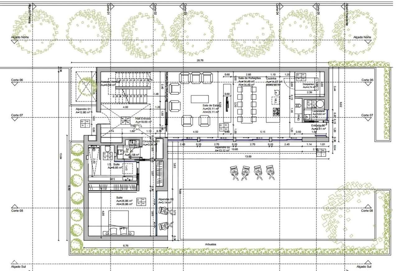 Terreno com 4.450m2 com projeto aprovado em Casais Mestre Mendo - Grande imagem: 4/5