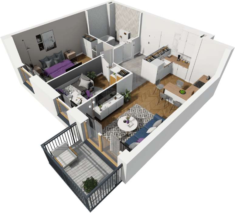 BLACKWEEK : 3 pokoje  52m² + garaż GRATIS! - Słoneczne! 0 zł prowizji-11