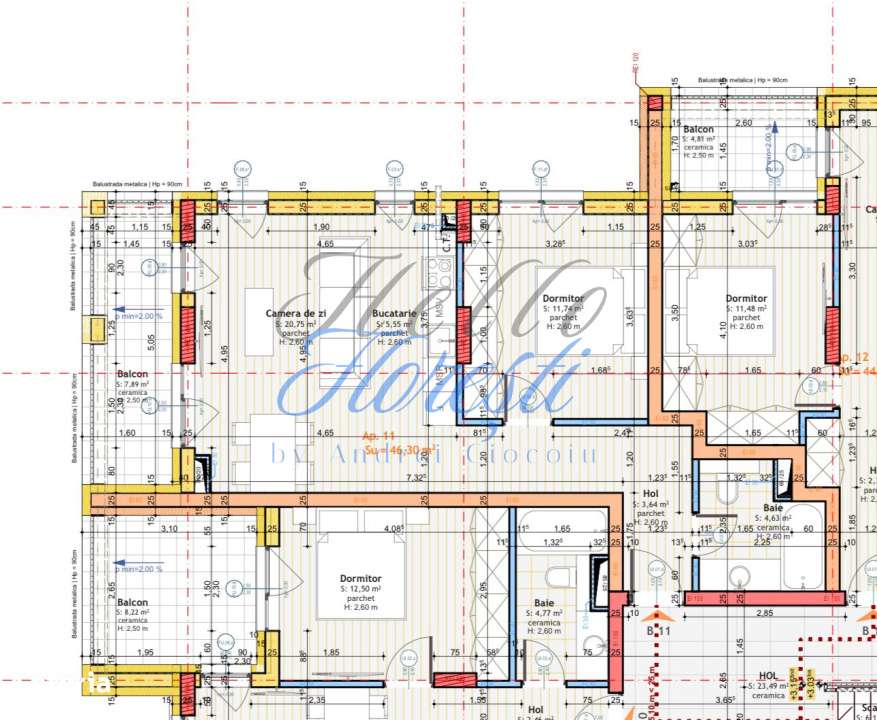 Apartament de 2 camere, finisat, 46,5 mp utili, in zona Tineretului - Imagine principală: 4/10