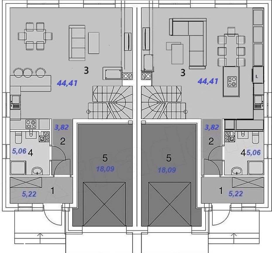 Willa bliźniacza ze wszystkimi mediami - Pełny obrazek: 4/13